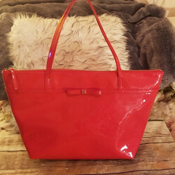 kate spade Handbags - Kate Spade Huge Patent Bag